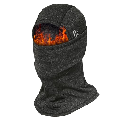 Perkanion Pasamontañas Invierno Térmico - Balaclava Sotocasco Cálido Antiviento para Esquí, Moto, Ciclismo, Snowboard, Senderismo Hombre y Mujer