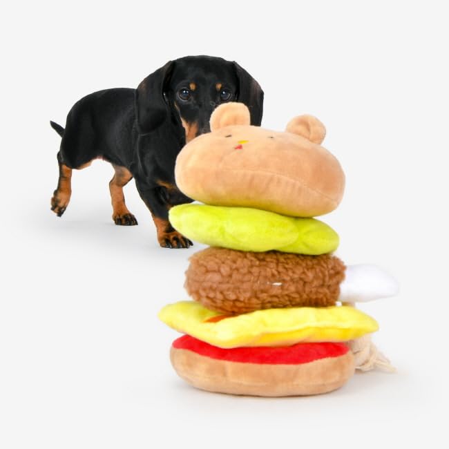 olchi Fivedogs Buger Game, Dog Toy, various - Image 2