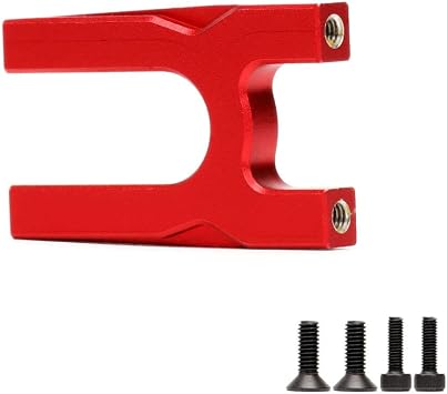 Arrma 1/8 KRATON 6s Outcast Typhon Talion 1/7 İhlal Sınırsız Mojave RC Araba Yükseltme Parçaları için Alüminyum Orta Diff Montaj (Kırmızı)