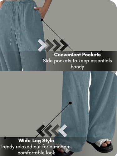 Image of GRECIILOOKS High Waist Trousers for Women - Flared Korean Style Formal Pants | Elegant Workwear for Office, College & Events (Available in Plus Size)