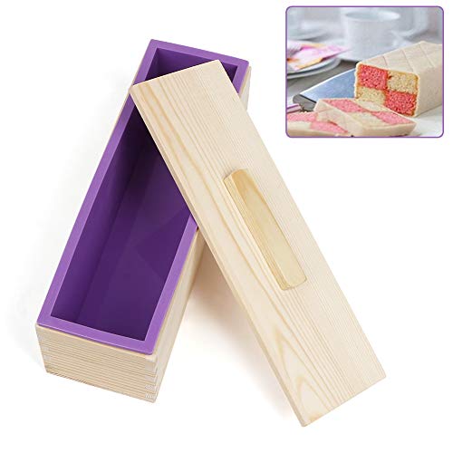 Soap Making Kit 9-Piece, Diy Soap Making Supplies Include Rectangular Silicone Soap Mold, Wavy & Straight Scraper, Make Your Own Soap #TOP3