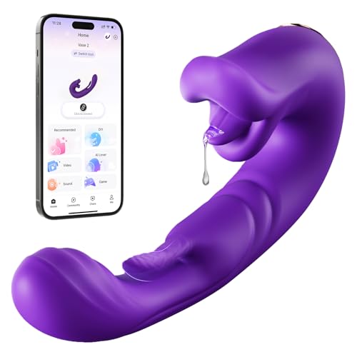 2026 New Electric APP Control Nethervibe Controlled Intimate Massager 4-in-1 Pelvic Floor Activator IPX7 Waterproof Design Quiet E7845W (Purple1)