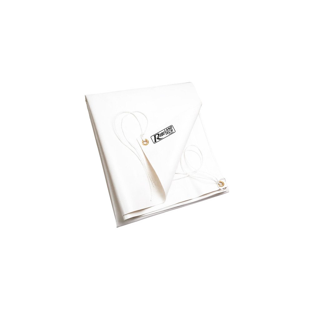 Ribiland PRB65004X05 Bâche PVC Blanc 4 x 5 m 650 g