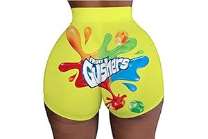 Women's Colorful Workout Shorts