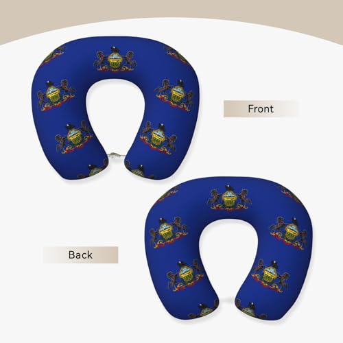 Almohada de poliéster para cuello y hombros negro miniatura 3
