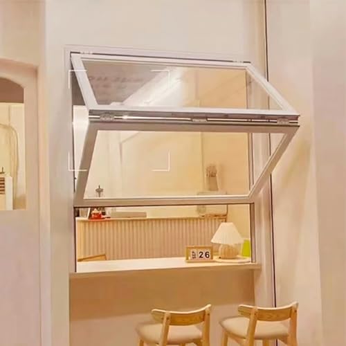 Concession Window Aluminum Alloy Food Truck Service with Horizontal Sliding Screen Windows,Aluminum...