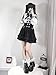 Jirai Kei Gyaru Shoujo Girl Clothes Cutecore Goth Jojifuku Y2K Tenshi Kawaii Harajuku Emo Jfashion (White Blouses,Medium)