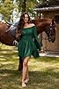 SCARLET DARKNESS Medieval Renaissance Dress Women Halloween Christmas Dresses Off Shoulder Bell Sleeve Plus Size Mini Pirate Dress Dark Green XXL #1