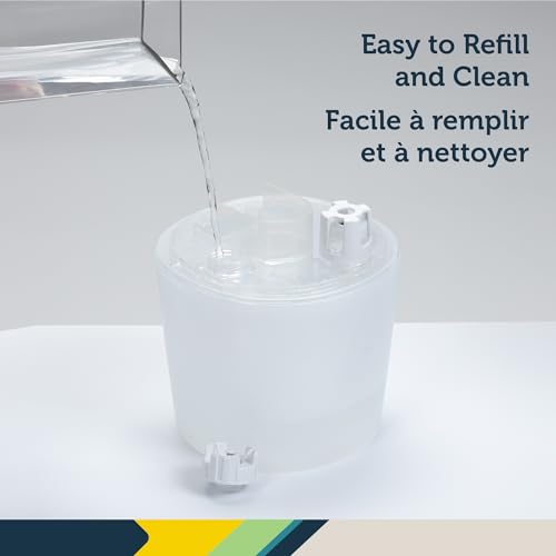 Safety 1st Humid Control Filter Free Humidifier, Detects temperature and humidity levels, White - image 5