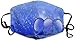 Produktbild Mundmaske Halbgesichtsmasken Winddichte Maske Anti Wiederverwendbar Komfortable Atmungsaktive Unisex Staubdichte Weihnachtsdekoration Luftballons Twinkling Blue Customized