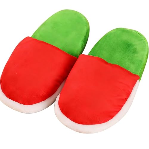 Lopbraa Funny Slippers Plush Gifts for Women Mens Teens