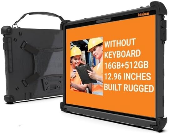 Flex 12C Rugged Windows 11 Pro Tablet 12.96", Intel i3-1215U, 16GB RAM, 512GB SSD, AMOLED 2880x1920 Touchscreen, WiFi 6, USB-C, HDMI