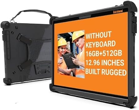 Flex 12C Rugged Windows 11 Pro Tablet 12.96", Intel i3-1215U, 16GB RAM, 512GB SSD, AMOLED 2880x1920 Touchscreen, WiFi 6, USB-C, HDMI