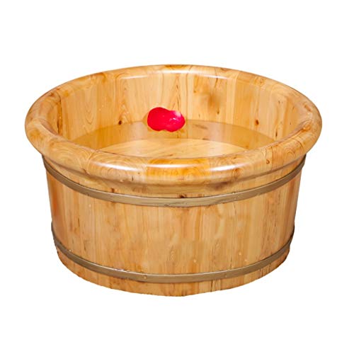Spa de pies de madera de cedro natural para pedicure