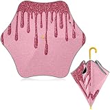 Protection solaire UV50+ : la couche intérieure à revêtement noir bloque la plupart des rayons UV, assurant une ombre fraîche comme parasol pour une utilisation polyvalente.