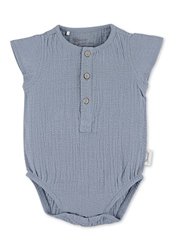 Sterntaler Baby Jungen Baby Body Body uni - Body Baby, Baby Wickelbody,...