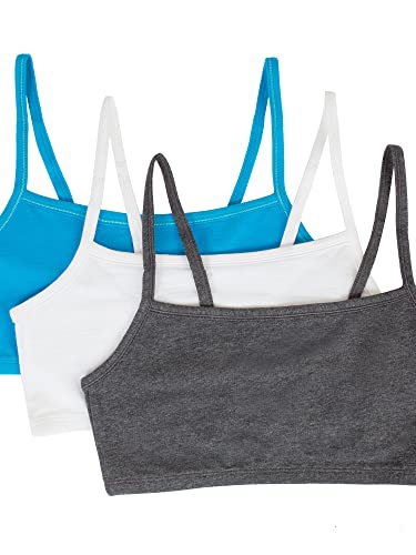 Image of Fruit of the Loom Women's Spaghetti Strap Cotton Sports Bra - All-Day Comfort & Easy Movement