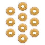 Kegconnection Regulator Washer - Nylon CO2 Tank to Draft Beer Kegerator Regulators Replacement Washers - Stop Leaks for Kegs, Homebrews - Pack of 10