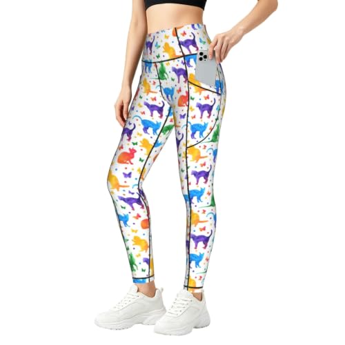 Pantalones de yoga que no se transparentan: leggins elásticos de mujer para entrenamiento