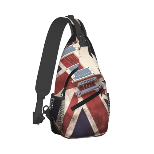 Bolso de pecho cruzado para hombres negro miniatura 2
