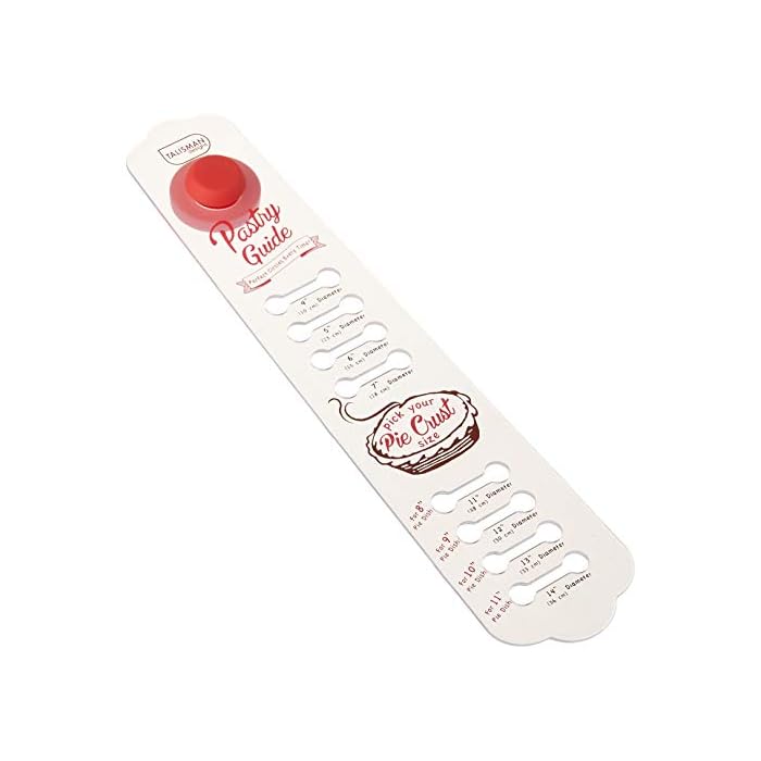 Buy Talisman Designs Pie Pastry Guide Perfectly Round Pie Crust Every