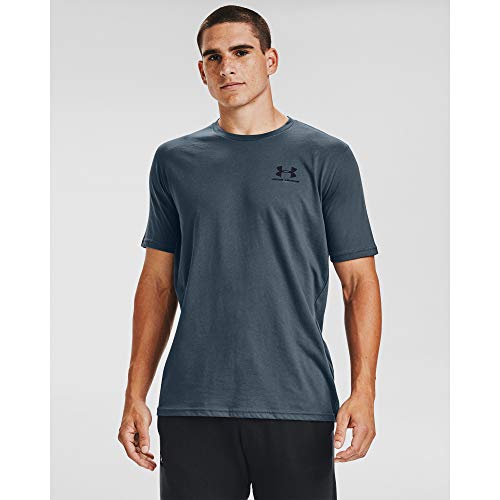 Image of Under Armour Men's Cotton Solid UA Sportstyle LC Short Sleeve | T-Shirt | 1326799-001