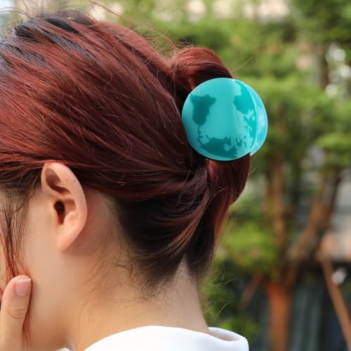 The Earth Hair Claw Clip Personalized Acetate Cute Girls Back to School Tellurion for Women Geography Teacher Gift 1 Pieces