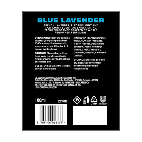 AXE Blue Lavender Eau De Parfum 100ml - Image 4
