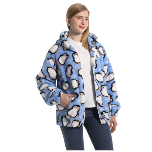 FELOVE Cremallera Chaqueta Corta de Invierno.Forro de Felpa Suave.Cómodo Jersey de otoño.Ropa Informal de Abrigo