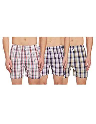 Image of Amazon Brand - Symbol Men Boxer Shorts (Pack of 3)