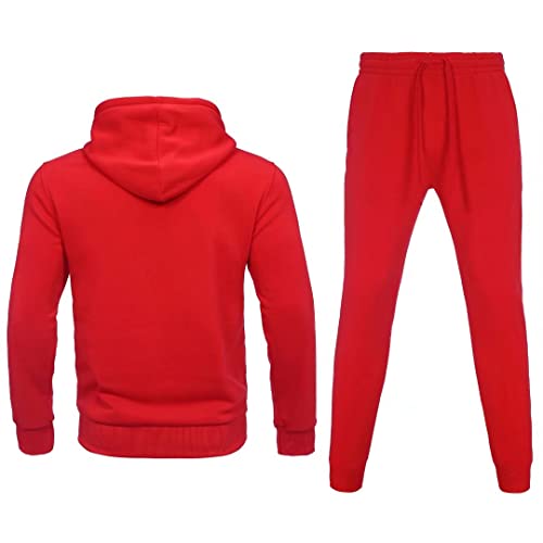 image for AKsit Men's Sweatsuit 2 Piece Hoodie Tracksuit Set Jogging Suits Outfi