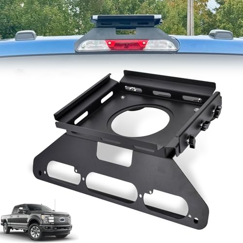 TOPOWN Metal Drill-Free Professional for Starlink Mini Mount Suit for Ford F-150 (2015+) for Ford F-250-F-550 (2017+), for Ford Truck Metal Mount for starlink mini Accessories, for Aluminum Body Black