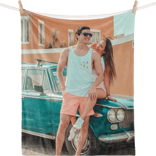 iDIY Regalos Personalizados - Manta Personalizada con Foto y Texto Regalo Personalizado para Mujeres Hombres Familia Amigos Ella Él Regalos para San Valentín Día del Padre/Madre Navidad(1 Foto) iDIY Regalos Personalizados - Manta Personalizada con Foto y Texto Regalo Personalizado para Mujeres Hombres Familia Amigos Ella Él Regalos para San Valentín Día del Padre/Madre Navidad(1 Foto)