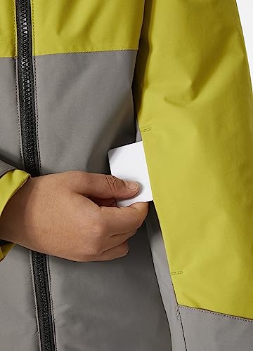 Image of Helly-Hansen Junior Traverse Jacket - Waterproof, Breathable, Unisex Design, Ideal for Outdoor Adventures
