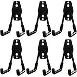 NinBase Steel Garage Storage Utility Hooks, Utility Hooks Wall Mount Organizer Tool, Large Heavy Dut