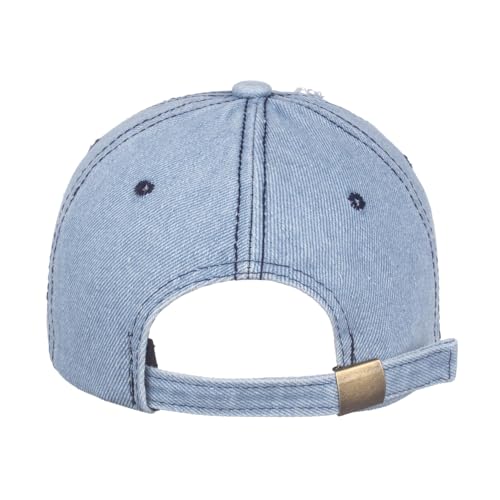 Image of Trucker Hat Distressed Baseball Cap Golf Cap Adjustable Sportswear Hat for Men Women Unisex