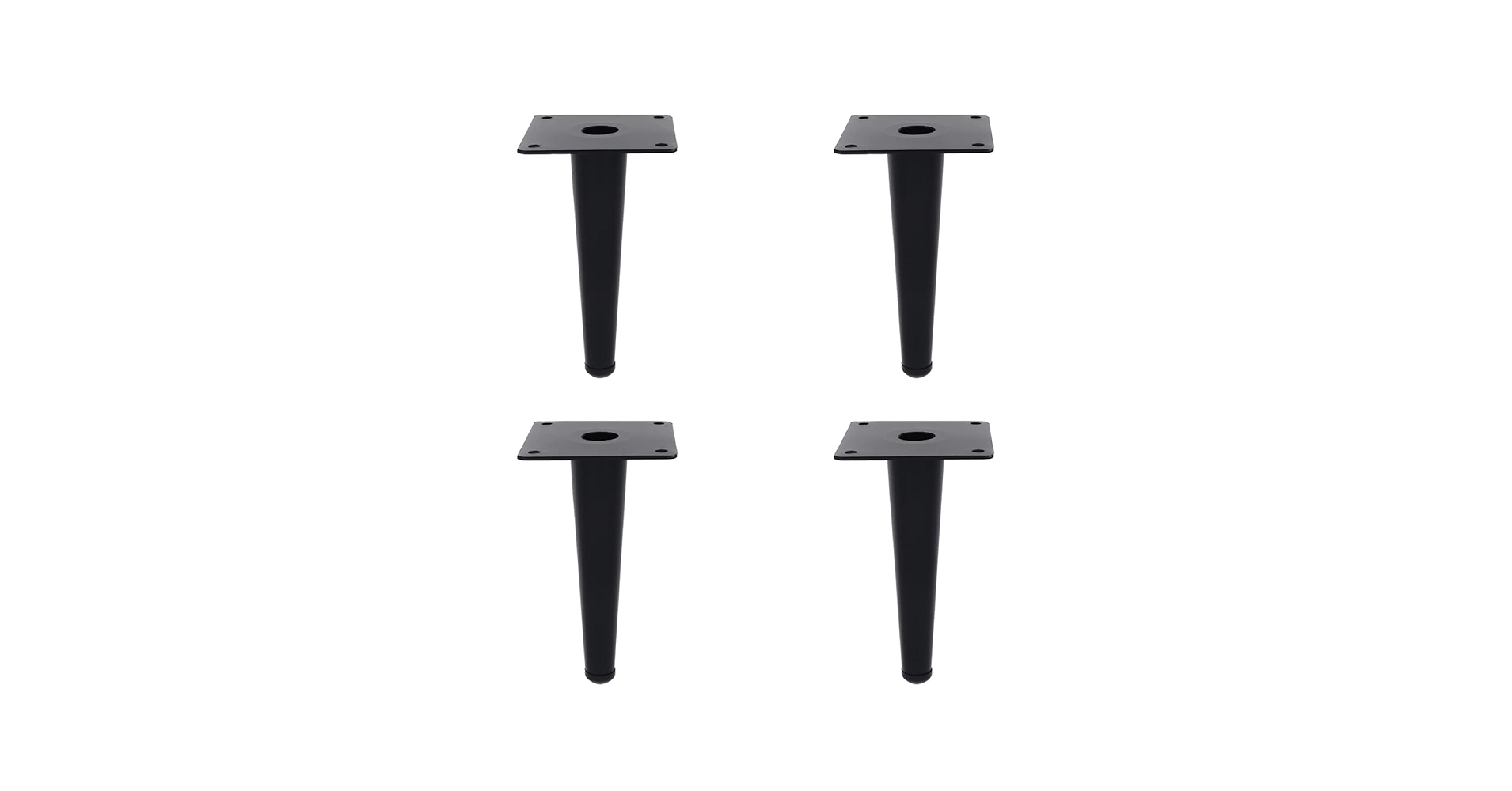 Amazon.co.jp: 短めな脚金具 4本セット テーパード 長さ150mm 耐