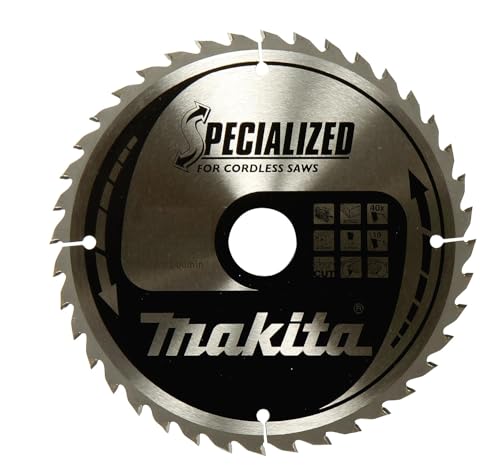 Lame scie circulaire acier Makita 136 mm anti vibration sans bavure