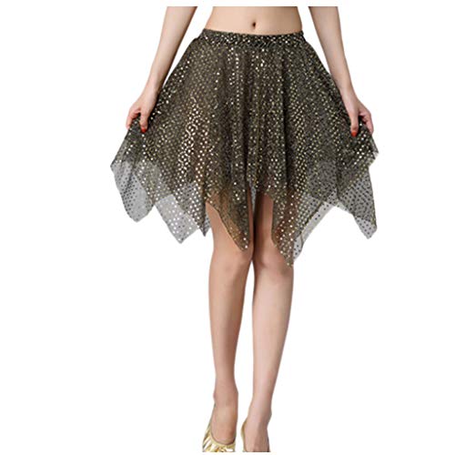 Falda para hombre con lentejuelas latinas, disfraz latino, falda de baile, f, Altoa única
