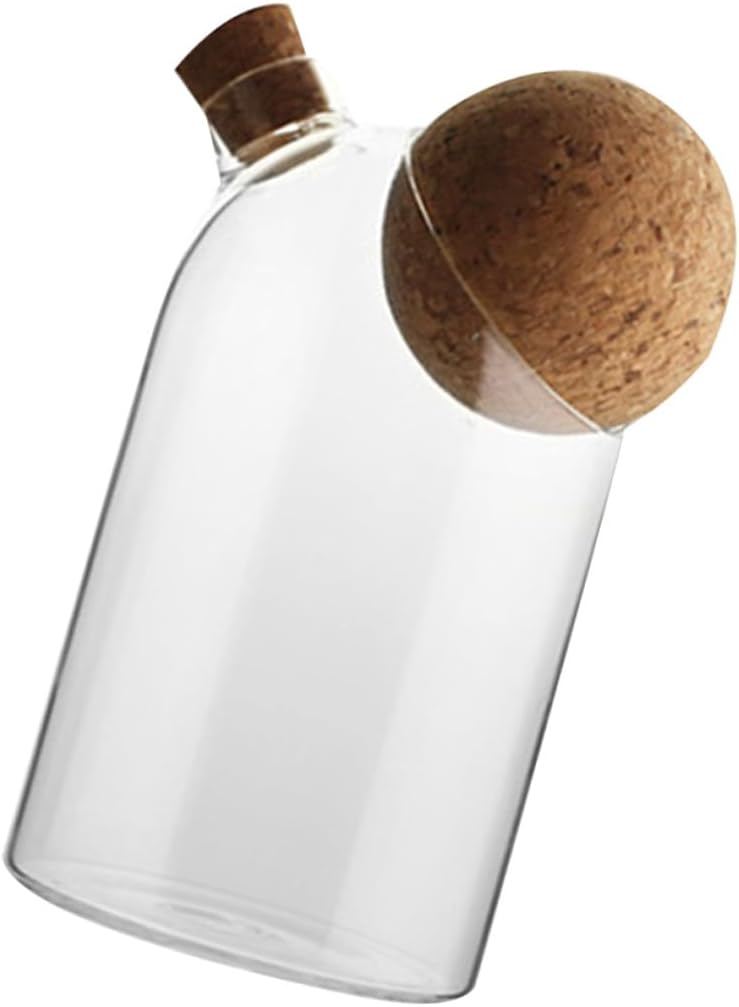 Airtight Glass Food Storage Jar with Ball Lid for Dry Food and Coffee Bean | Glass, Moisture Sealing Design, Household Use, Keeps Food Fresh, Suitable for Grain and Tea
