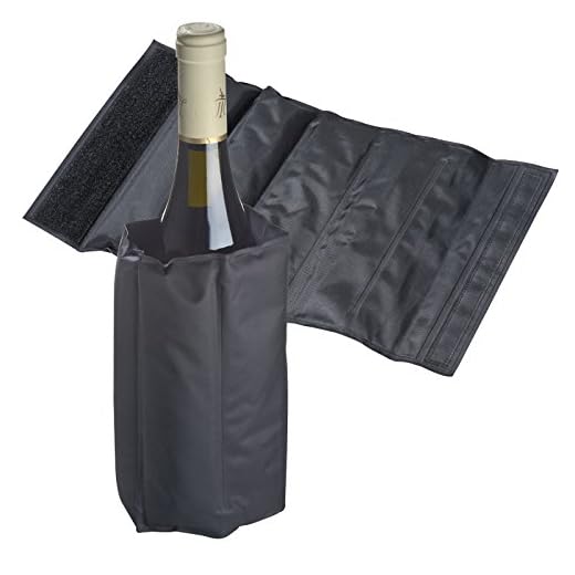 Kühlmanschette mit Kühlpads für Wein und Sekt / Sektkühler / Flaschenkühler