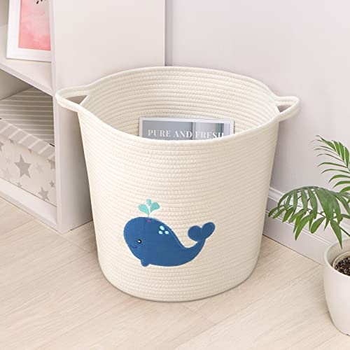 Whale Storage Basket, Grocery Basket, Laundry Basket, Toy Storage, Gift For Kid, Gift For Girl, Gift For Mom, Gift For Family #TOP1