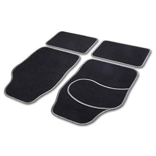 CARTREND 10600 Tappetini universali Anteriore e Posteriore Tappetini per auto universali Tappeti auto universali