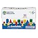 Learning Resources Mini GeoSolids, Geometry for Kids, Homeschool, Colorful Plastic Geometric Shapes, Teacher Accessories, 32 Pieces, Ages 5+