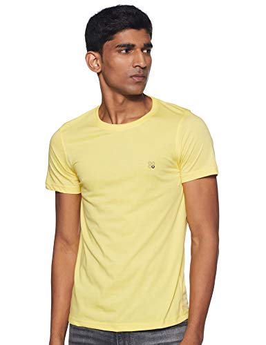 Cazibe-Mens-Plain-Regular-Fit-T-Shirt Cazibe Men's Plain Regular Fit T-Shirt