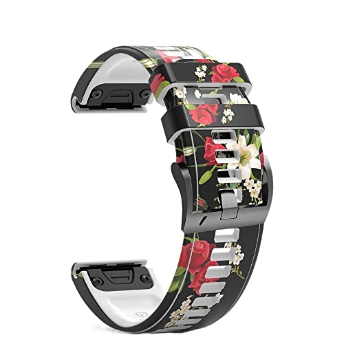 Correa de reloj Garmin Fenix 6 7 pulsera de silicona para deporte y aventura GUMMMY