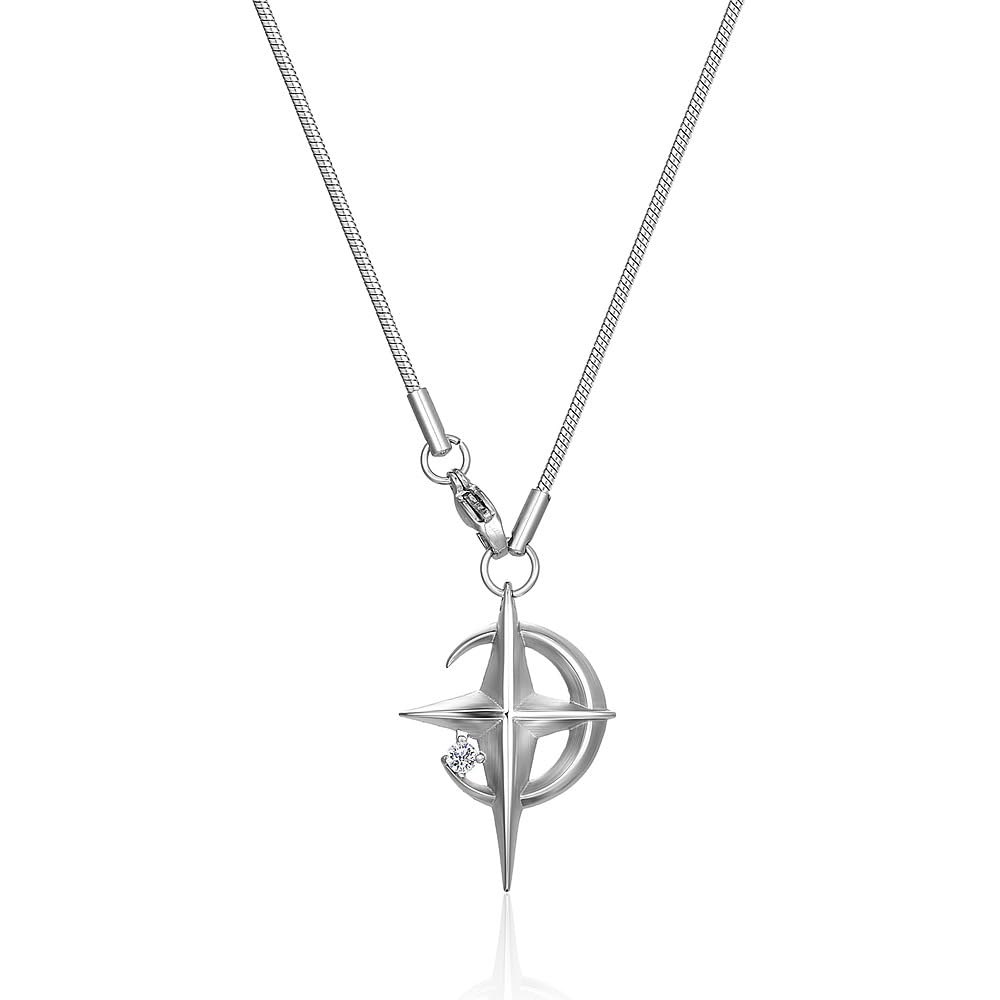 一点物✧希少✧ローマングラス ネックレストップ✧silver925 CHROME HEARTS(クロムハーツ) / FRAMED CH PLUS_フレームド CH