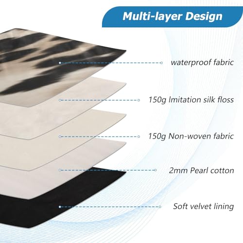 Funda para laptop 13-14 pulgadas impermeable con textura de vellón miniatura 4