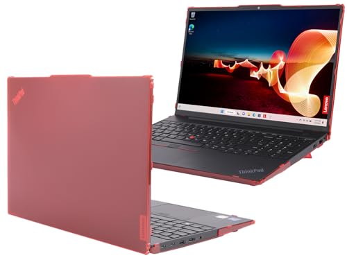 Étui mCover Lenovo ThinkPad E16 protection PC portable 16 pouces coque rouge ThinkPad E16 Gen 1 Gen 2