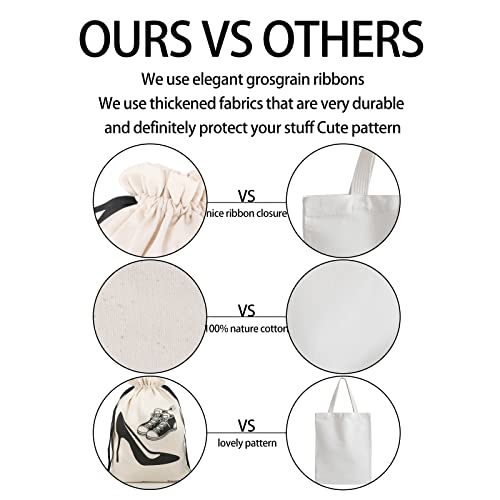 Dmoera 4 Pack Shoe Bags For Travel Women, Heavy Duty Suitcase Organizer Bags Set, Shoe Travel Bags For Packing, Travel Shoe Bags For Packing,Packing Bags For Suitcases, Shoe Bag For Commute… #TOP6